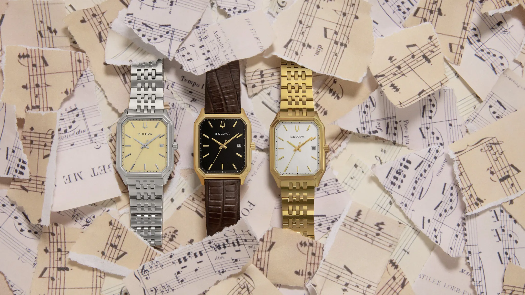 Champagne Dial Stainless Steel Bracelet Tony Bennett We Are All